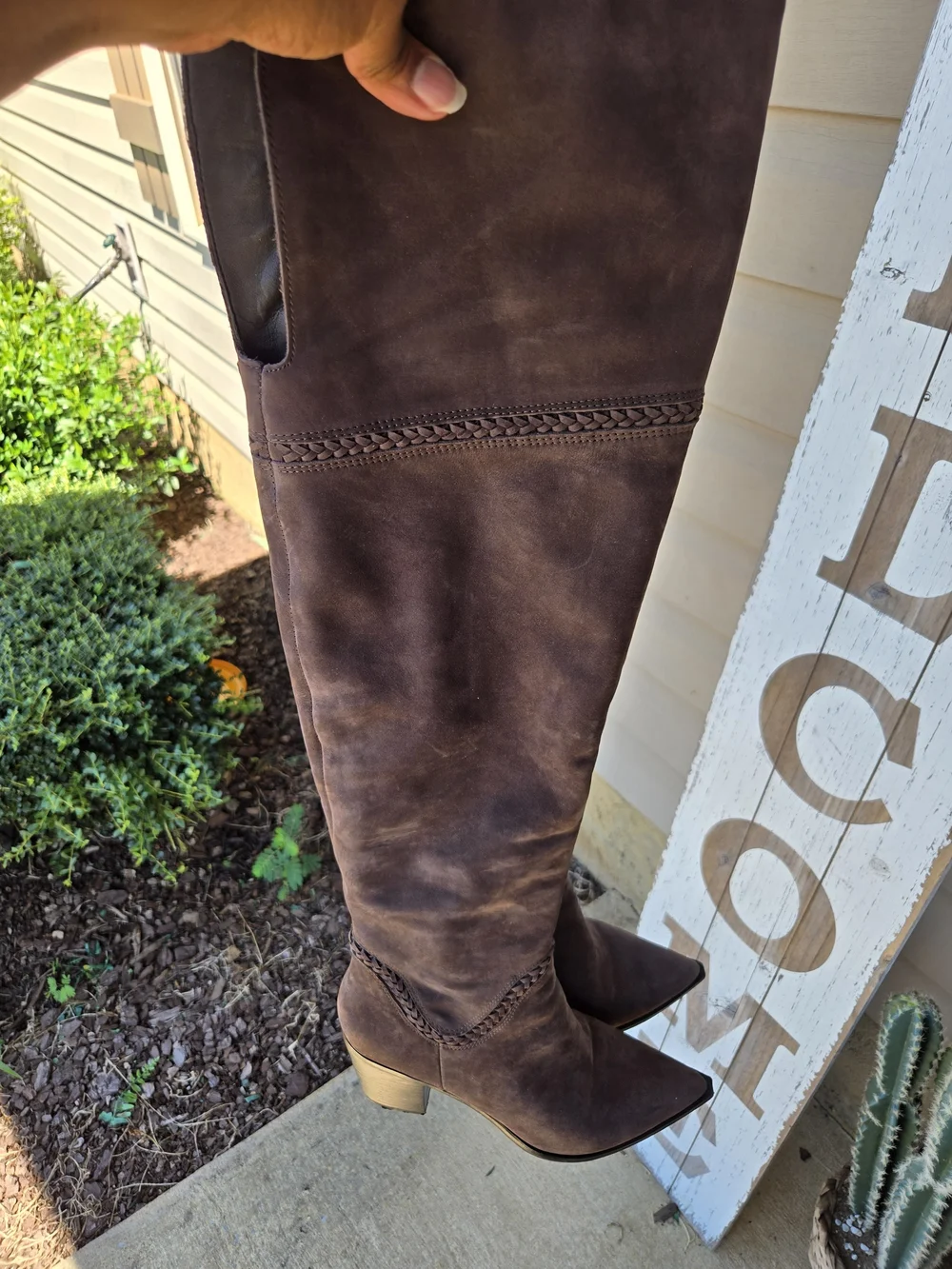 Brown Women's Over-the-Knee Boots - Classic Suede Look ALDO